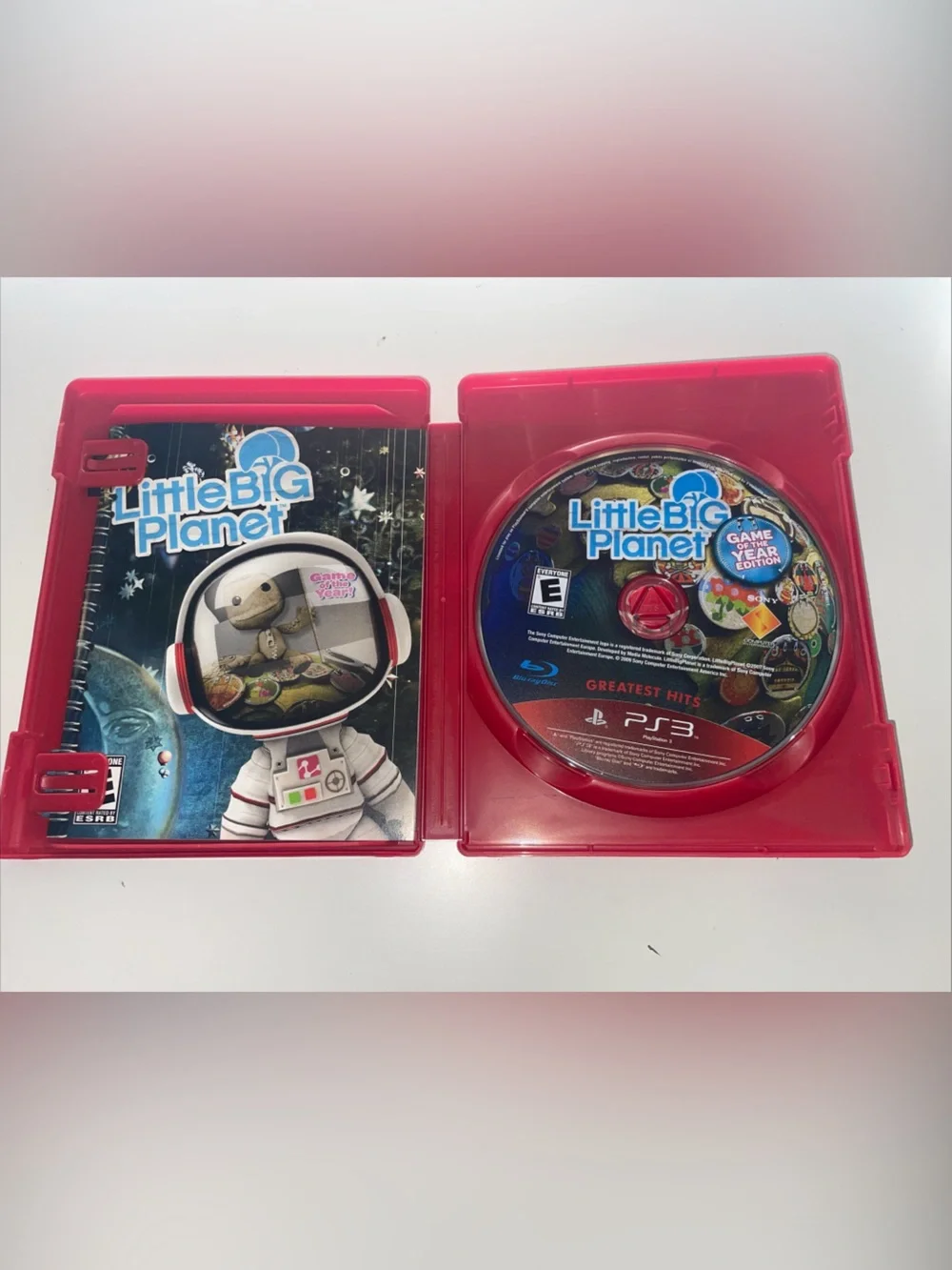 PS3 Little Big Planet 2 Rare Not For Resale Barcode 000000000000 Complete